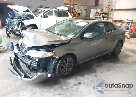 2012 Kia Forte Koup Sx из США, поврежденный, VIN KNAFW6A32C5489669